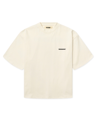 Woodbird - WBJuno Tram T-shirt - Off White